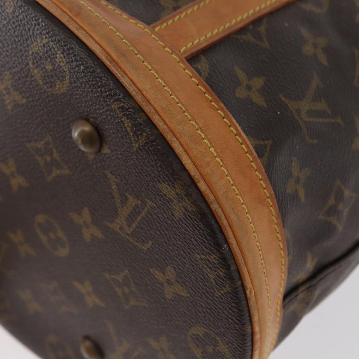 LOUIS VUITTON Monogram Bucket GM Shoulder Bag M42236 LV Auth 173896