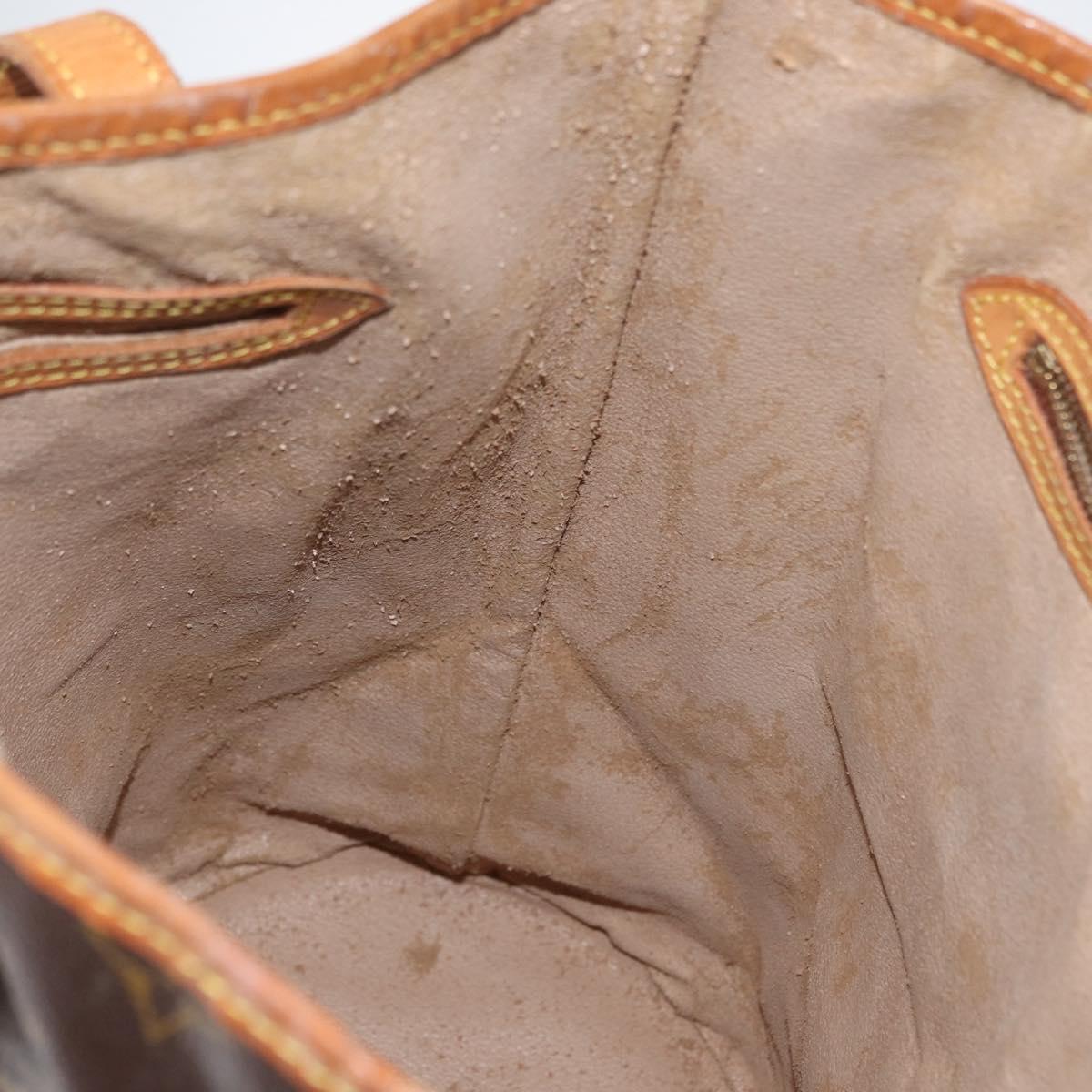 LOUIS VUITTON Monogram Bucket GM Shoulder Bag M42236 LV Auth 173896
