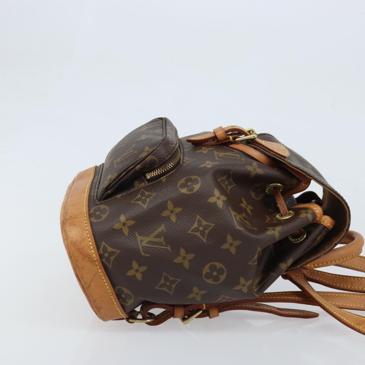 LOUIS VUITTON Monogram Montsouris PM Backpack M51137 LV Auth 173898A