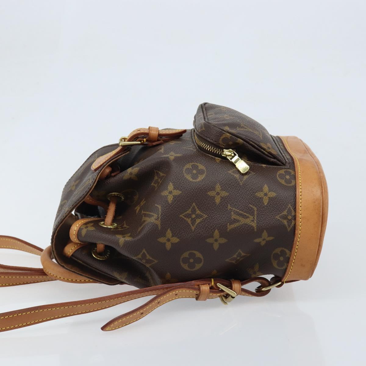 LOUIS VUITTON Monogram Montsouris PM Backpack M51137 LV Auth 173898A