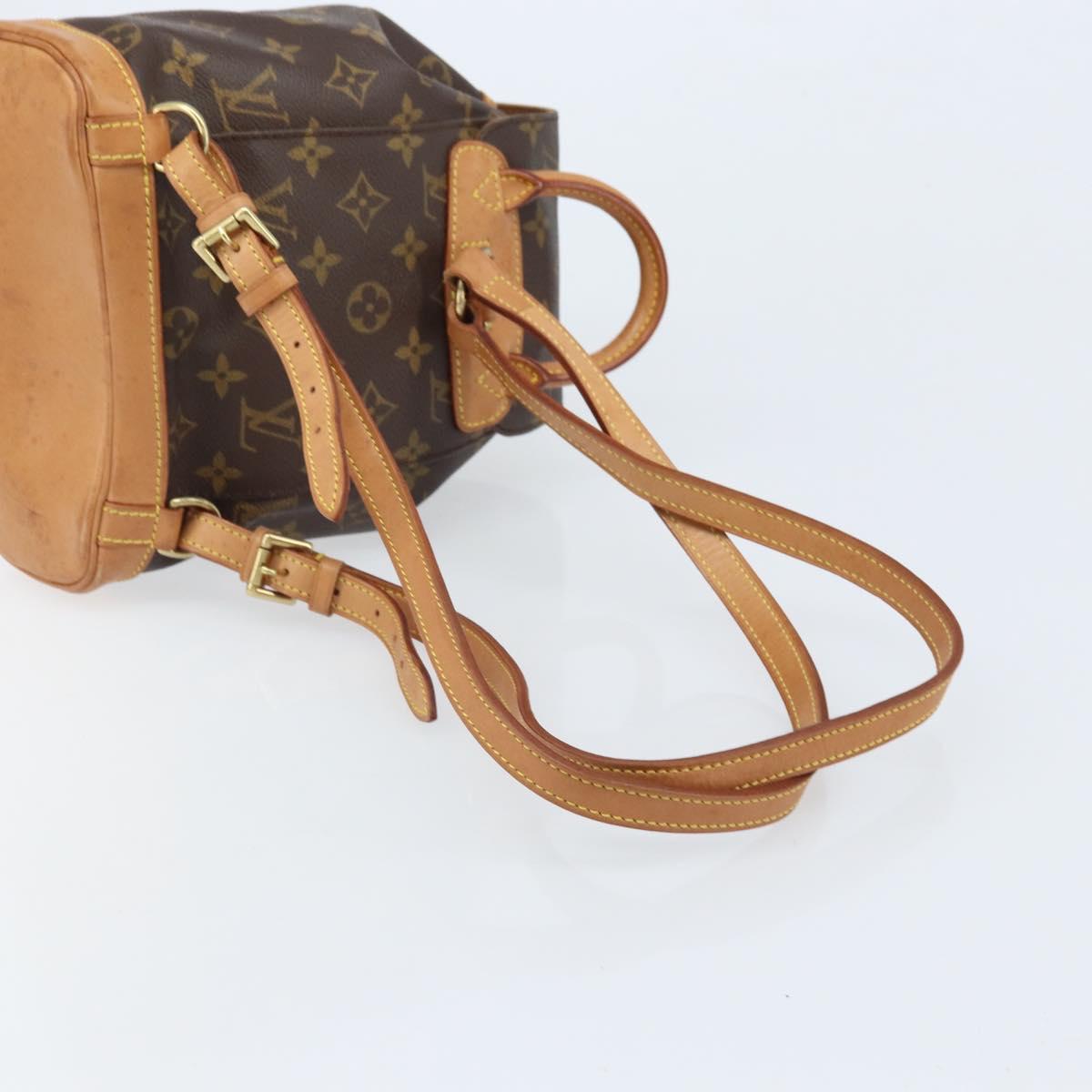 LOUIS VUITTON Monogram Montsouris PM Backpack M51137 LV Auth 173898A