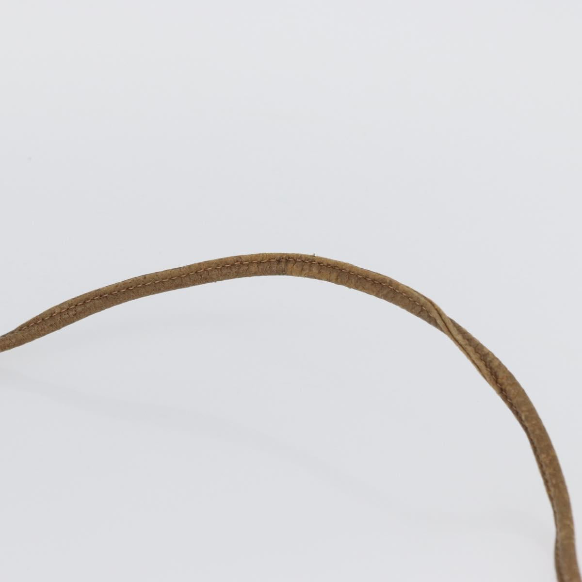 GUCCI GG Supreme Shoulder Bag PVC Beige Gold 97 02 068 Auth 173940