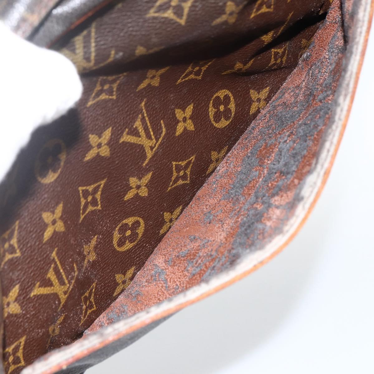 LOUIS VUITTON Monogram Compiegne 28 Clutch Bag M51845 LV Auth 173963