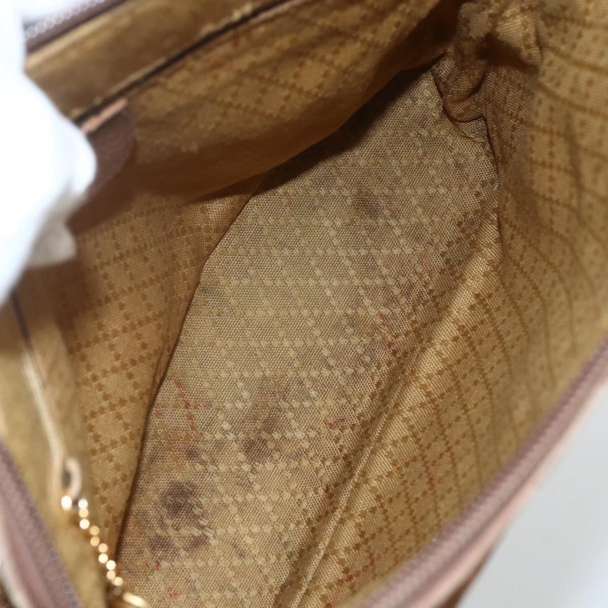 GUCCI Bamboo Hand Bag Suede 2way Brown 000 122 0290 Auth 174017