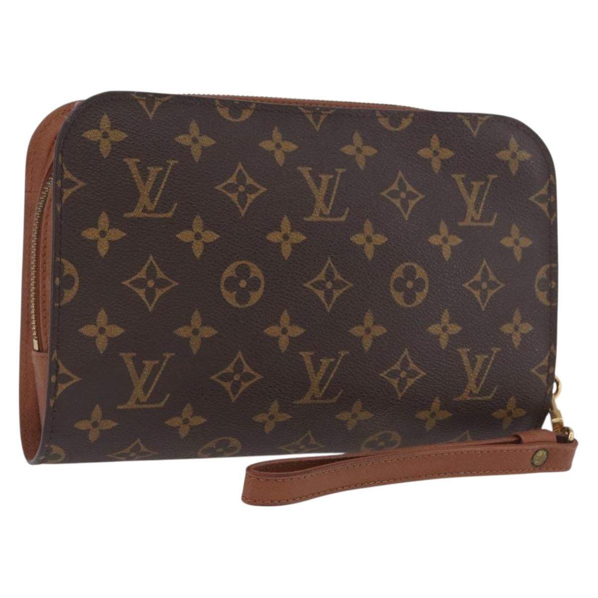 LOUIS VUITTON Monogram Orsay Clutch Bag M51790 LV Auth 174024A