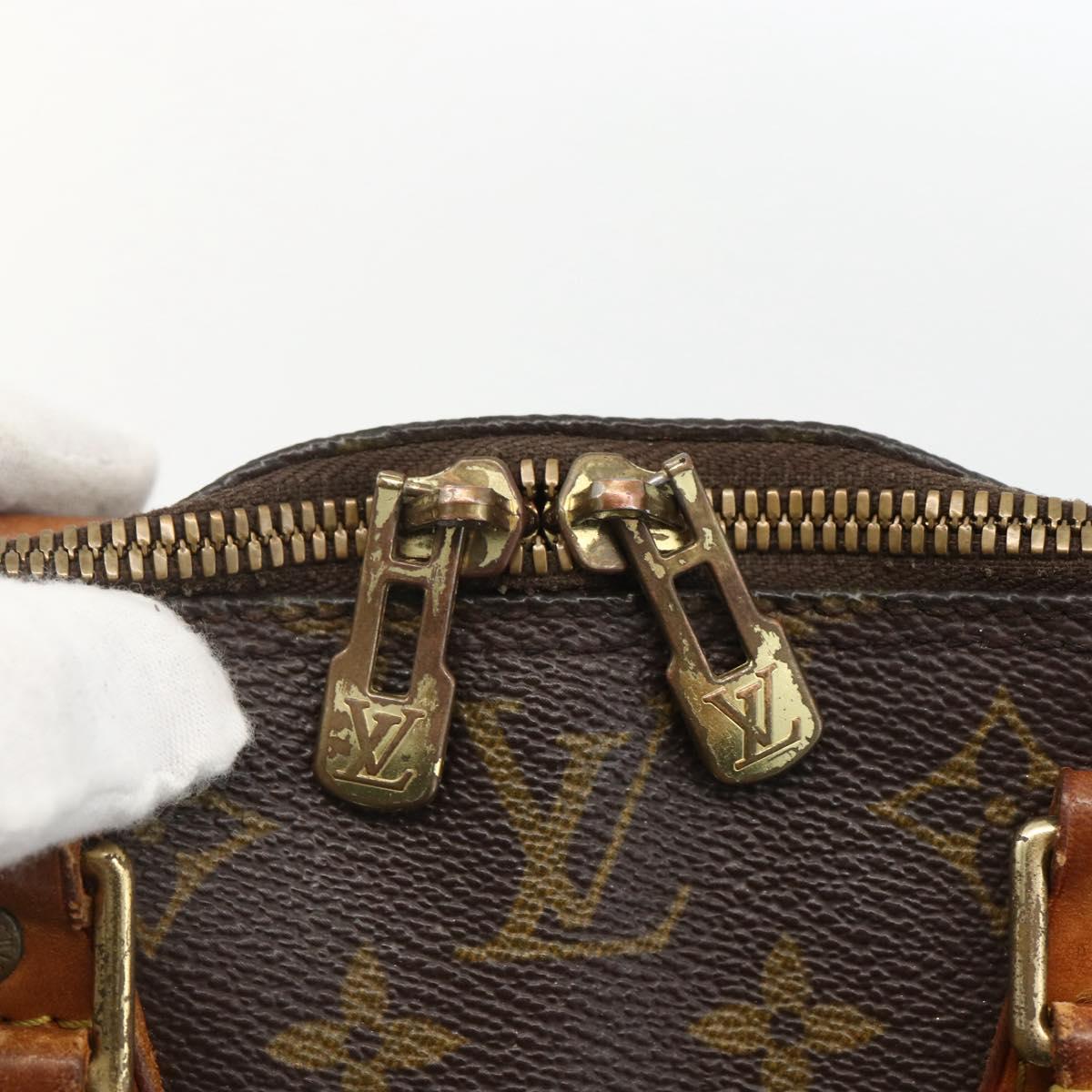 LOUIS VUITTON Monogram Alma Hand Bag M51130 LV Auth 174031