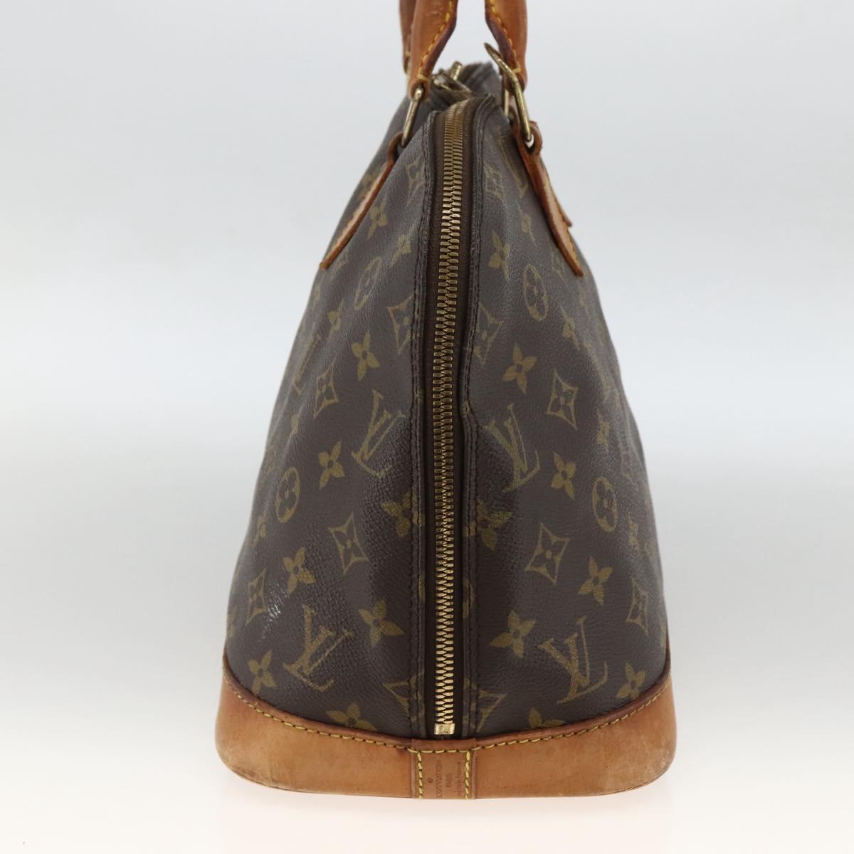 LOUIS VUITTON Monogram Alma Hand Bag M51130 LV Auth 174031
