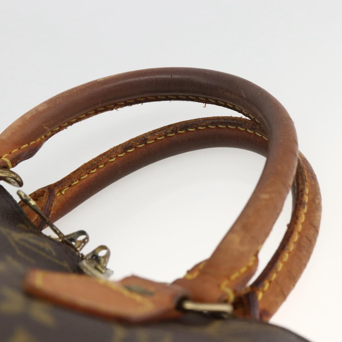LOUIS VUITTON Monogram Alma Hand Bag M51130 LV Auth 174031