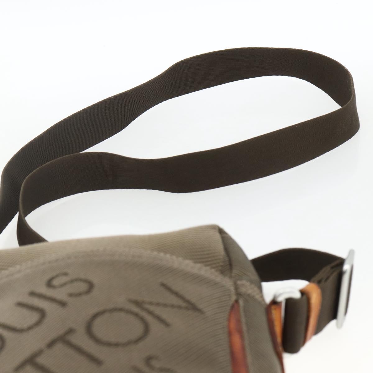 LOUIS VUITTON Damier Geant Sitadan MM Shoulder Bag Brown M93040 LV Auth 174035