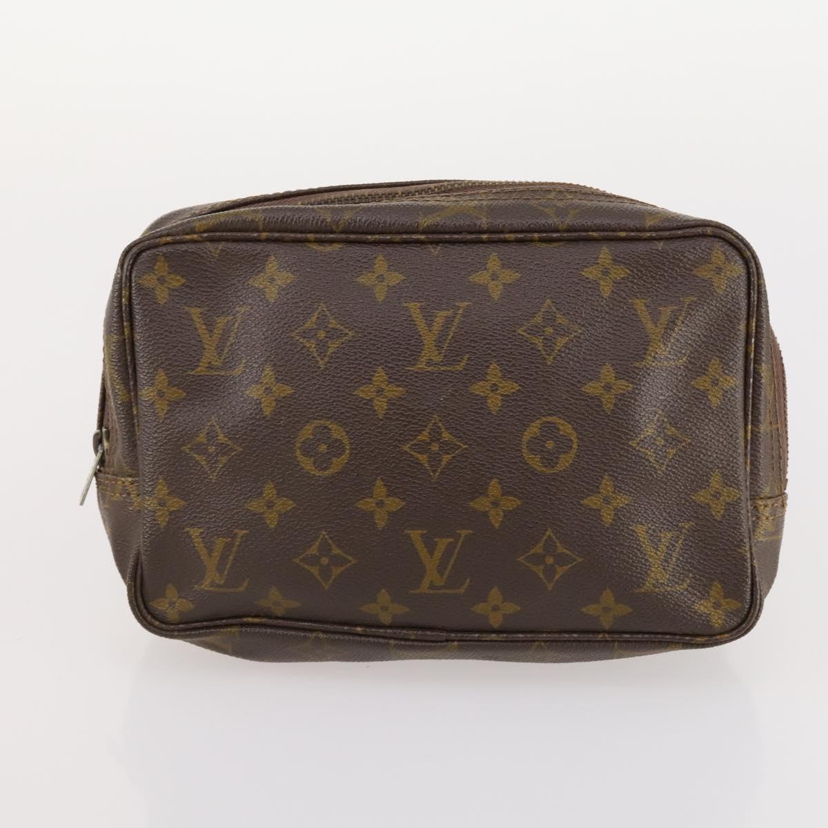 LOUIS VUITTON Monogram Vernis Hand Bag 5 Set Yellow LV Auth 174055