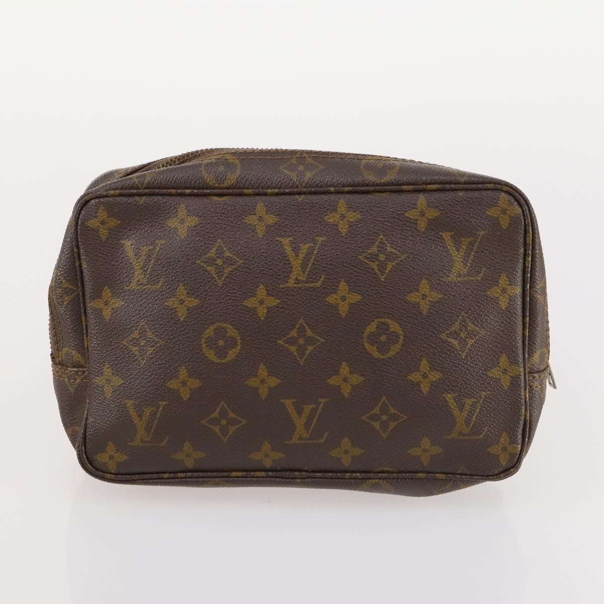 LOUIS VUITTON Monogram Vernis Hand Bag 5 Set Yellow LV Auth 174055