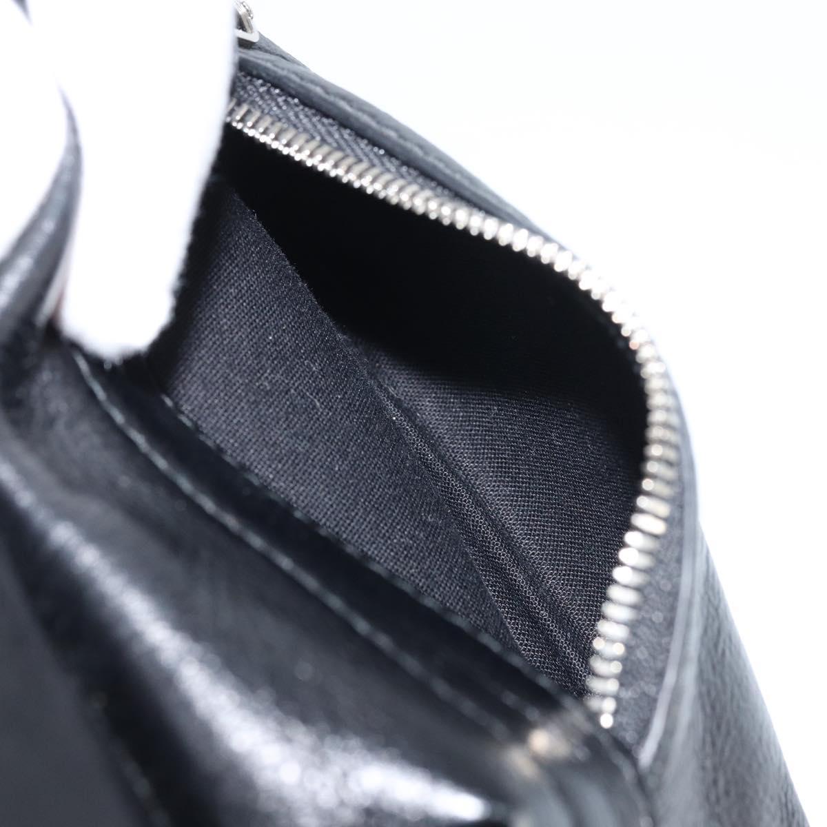 BALENCIAGA Backpack Leather Black Silver 580026 Auth 174080A