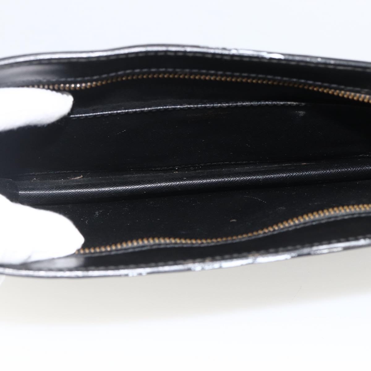 LOUIS VUITTON Epi Pochette Homme Clutch Bag Black M52522 LV Auth 174083