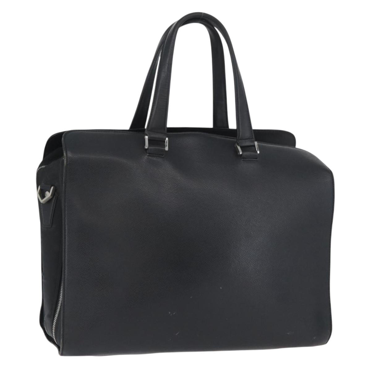 LOUIS VUITTON Taiga Nevsky Business Bag Ardoise M30872 LV Auth 174112