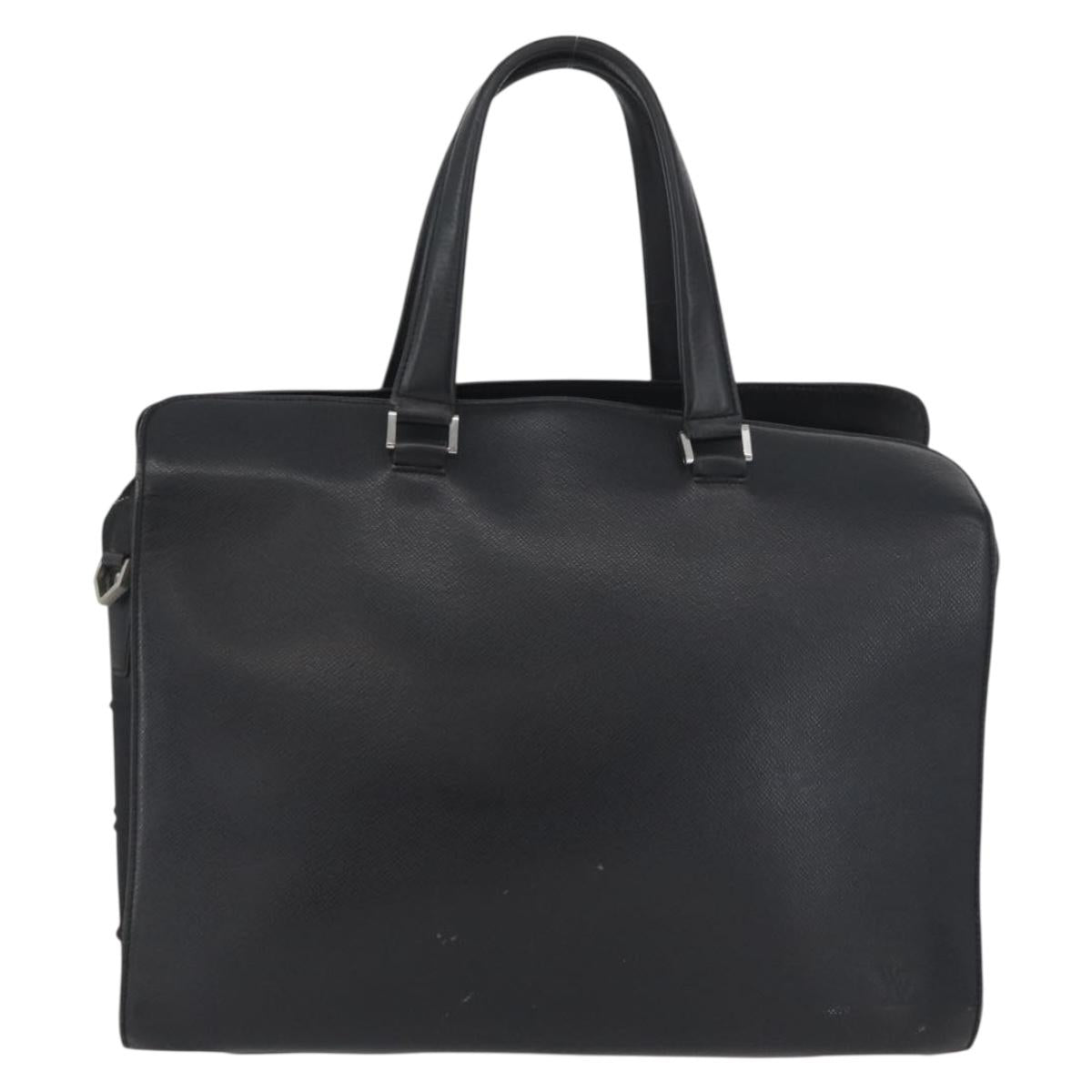 LOUIS VUITTON Taiga Nevsky Business Bag Ardoise M30872 LV Auth 174112