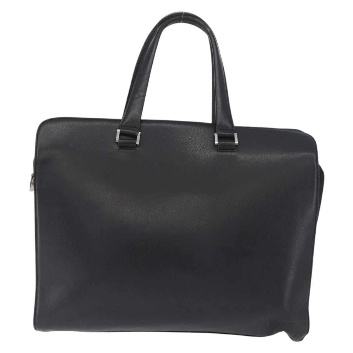 LOUIS VUITTON Taiga Nevsky Business Bag Ardoise M30872 LV Auth 174112