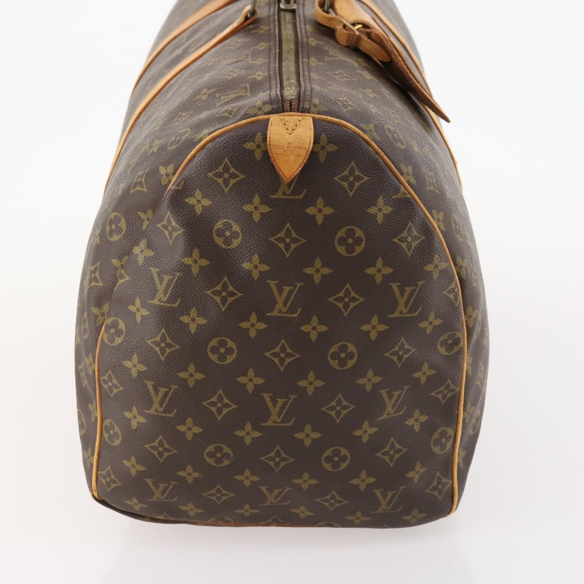 LOUIS VUITTON Monogram Keepall 60 Boston Bag M41422 LV Auth 174114