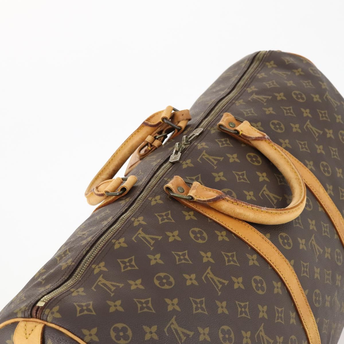 LOUIS VUITTON Monogram Keepall 60 Boston Bag M41422 LV Auth 174114