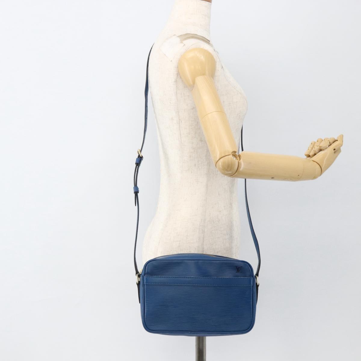 LOUIS VUITTON Epi Trocadero 23 Shoulder Bag Blue M52305 LV Auth 174129A