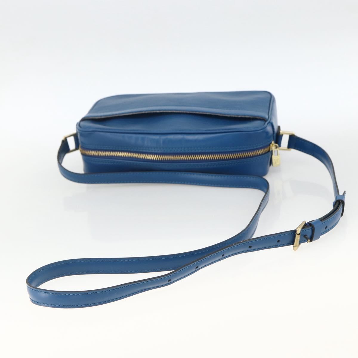 LOUIS VUITTON Epi Trocadero 23 Shoulder Bag Blue M52305 LV Auth 174129A