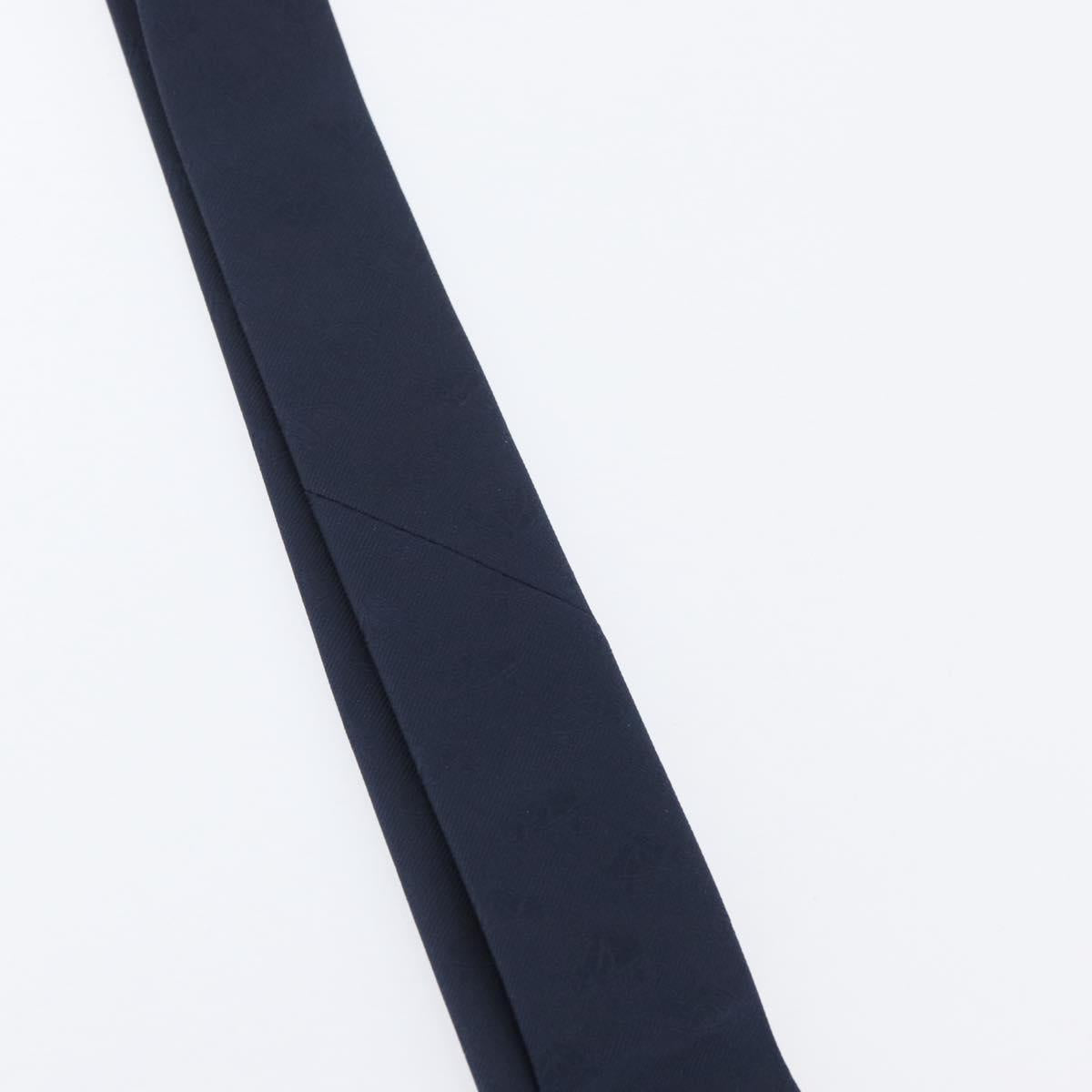 GUCCI Necktie Silk Navy Auth 174148A