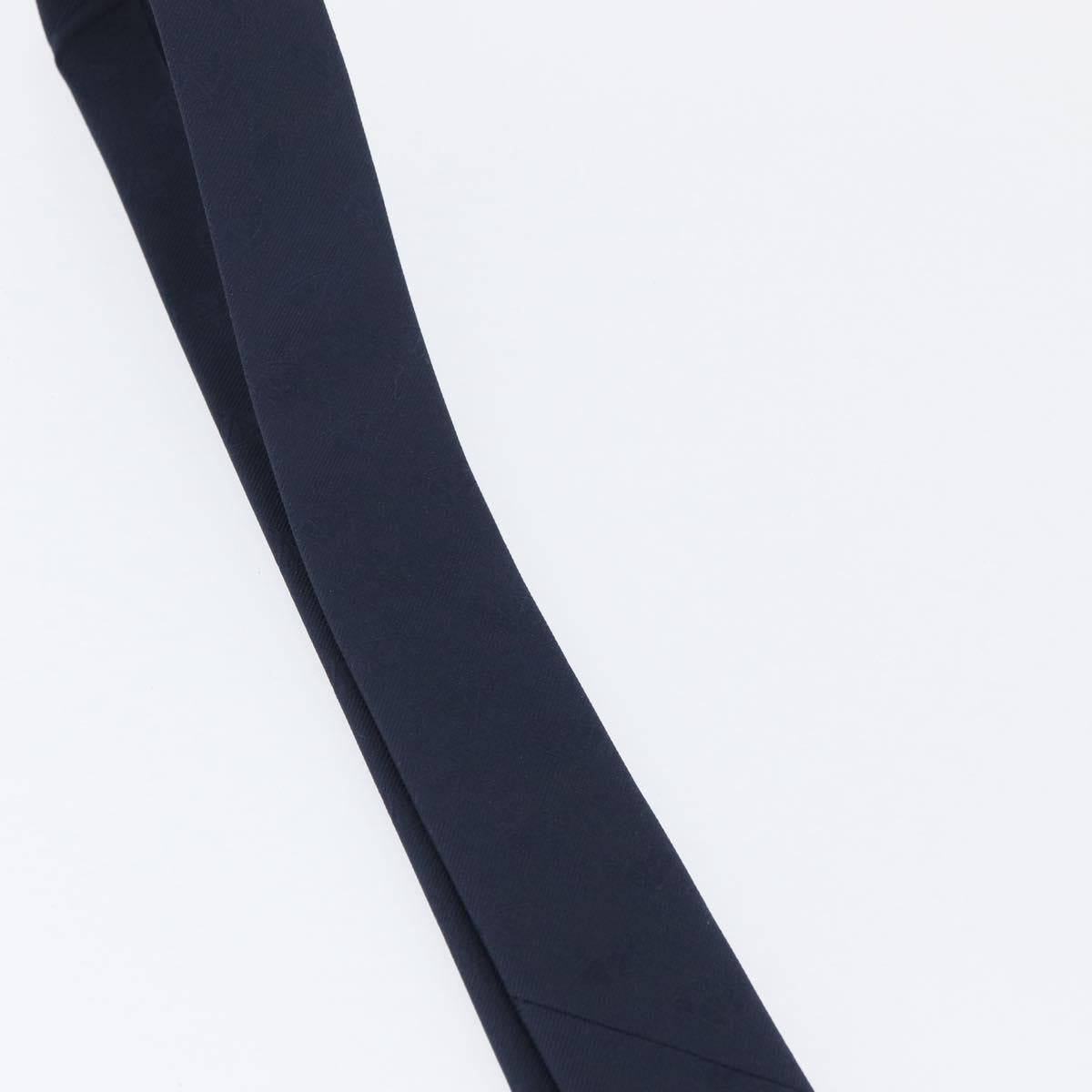 GUCCI Necktie Silk Navy Auth 174148A