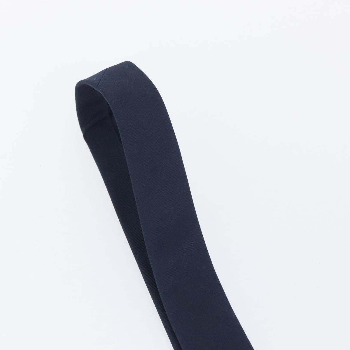 GUCCI Necktie Silk Navy Auth 174148A