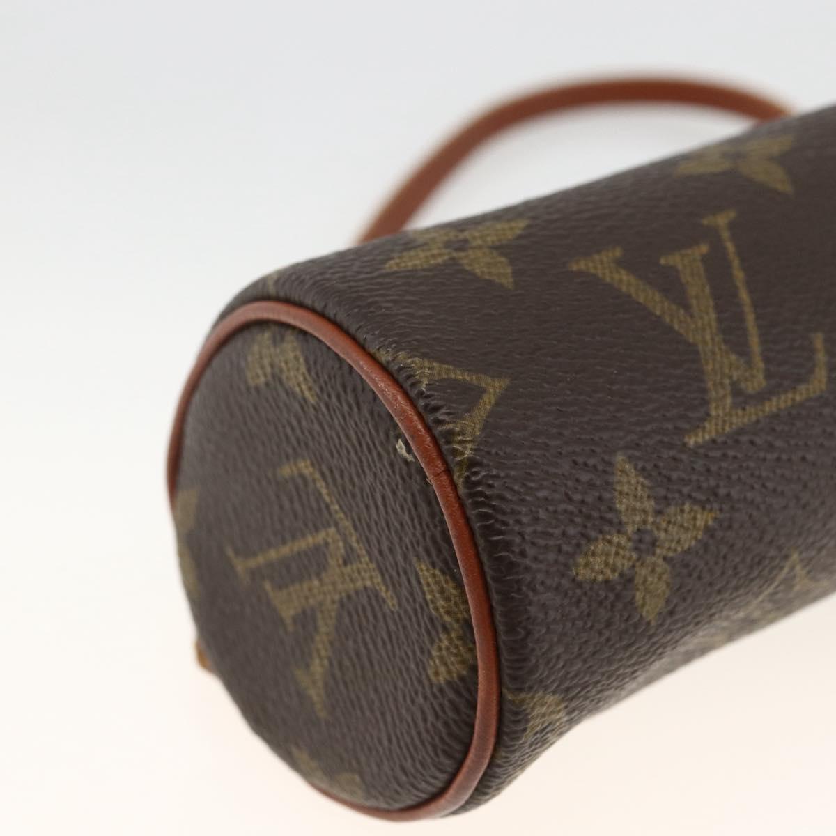 LOUIS VUITTON Monogram Papillon Pouch LV Auth 174151A