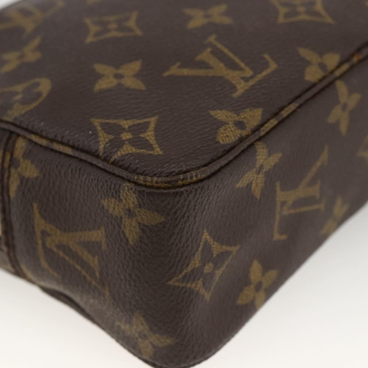 LOUIS VUITTON Monogram Trousse Toilette 18 Pouch M47526 LV Auth 174155A