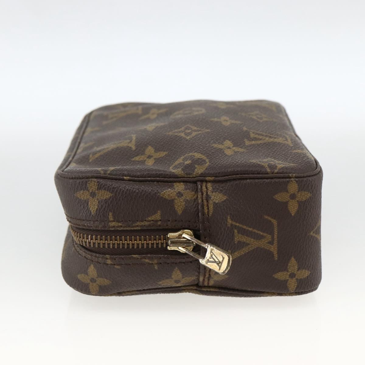 LOUIS VUITTON Monogram Trousse Toilette 18 Pouch M47526 LV Auth 174155A