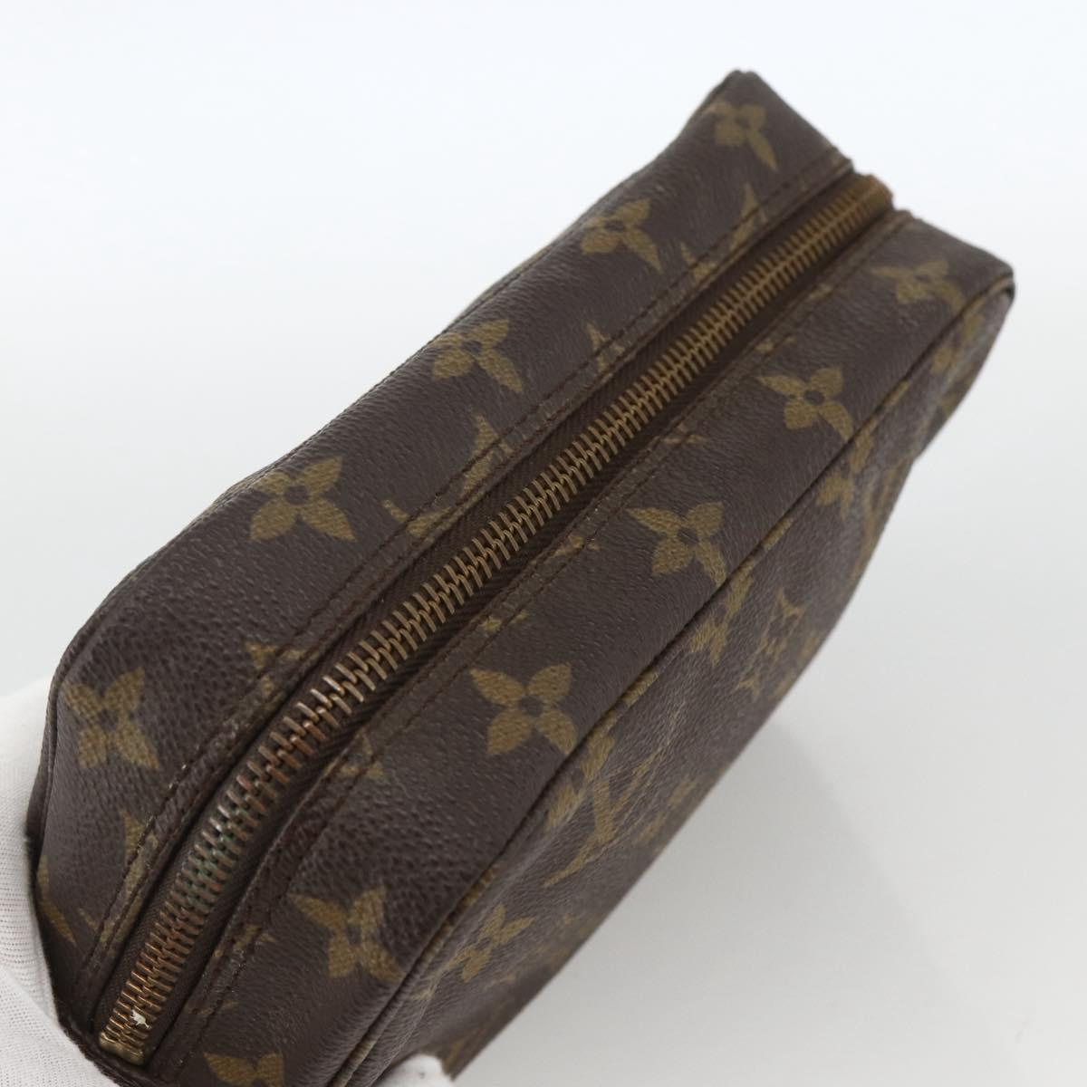 LOUIS VUITTON Monogram Trousse Toilette 18 Pouch M47526 LV Auth 174155A