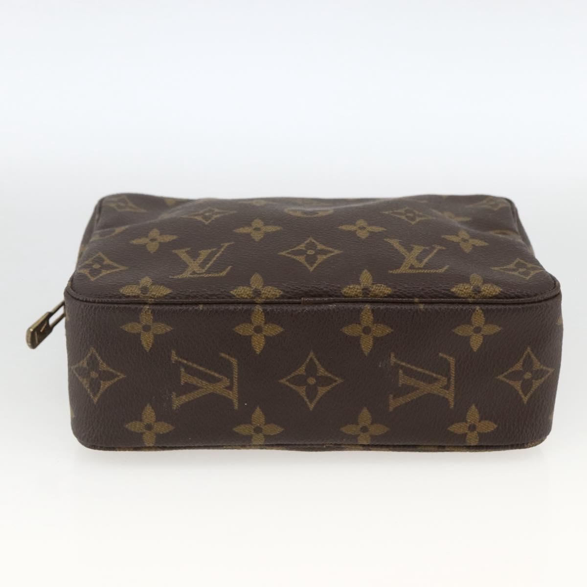 LOUIS VUITTON Monogram Trousse Toilette 18 Pouch M47526 LV Auth 174155A