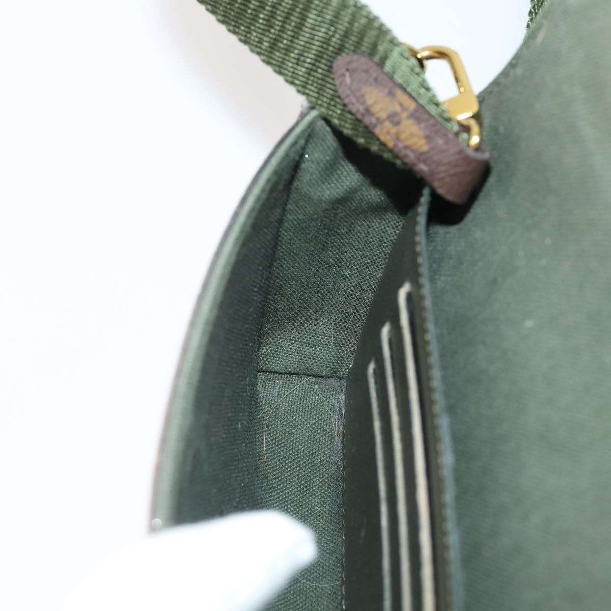 LOUIS VUITTON Monogram Multi Pochette Felicie Pouch Khaki M80091 LV Auth 174165A
