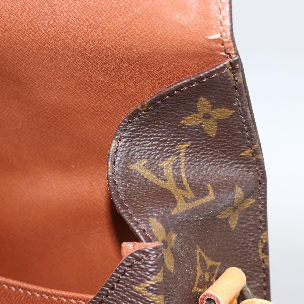 LOUIS VUITTON Monogram Cartouchiere GM Shoulder Bag M51252 LV Auth 174321A