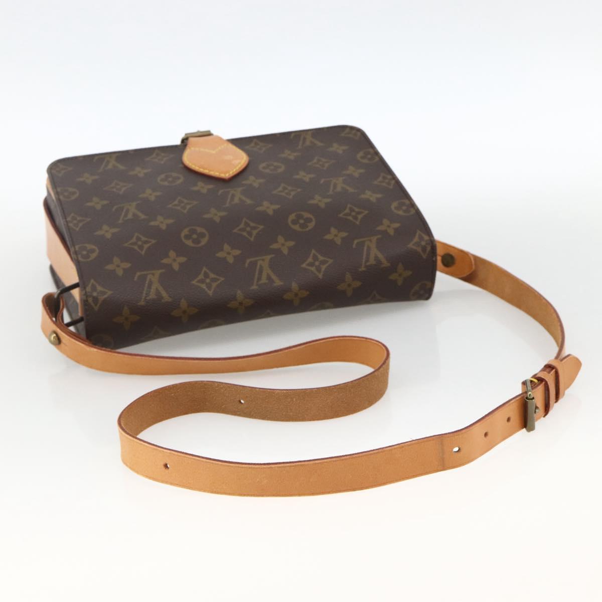 LOUIS VUITTON Monogram Cartouchiere GM Shoulder Bag M51252 LV Auth 174321A