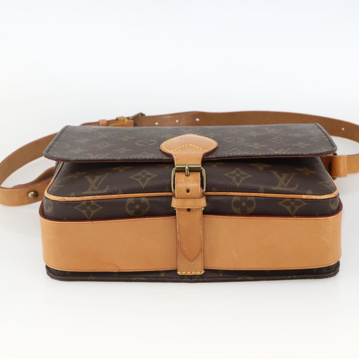 LOUIS VUITTON Monogram Cartouchiere GM Shoulder Bag M51252 LV Auth 174321A