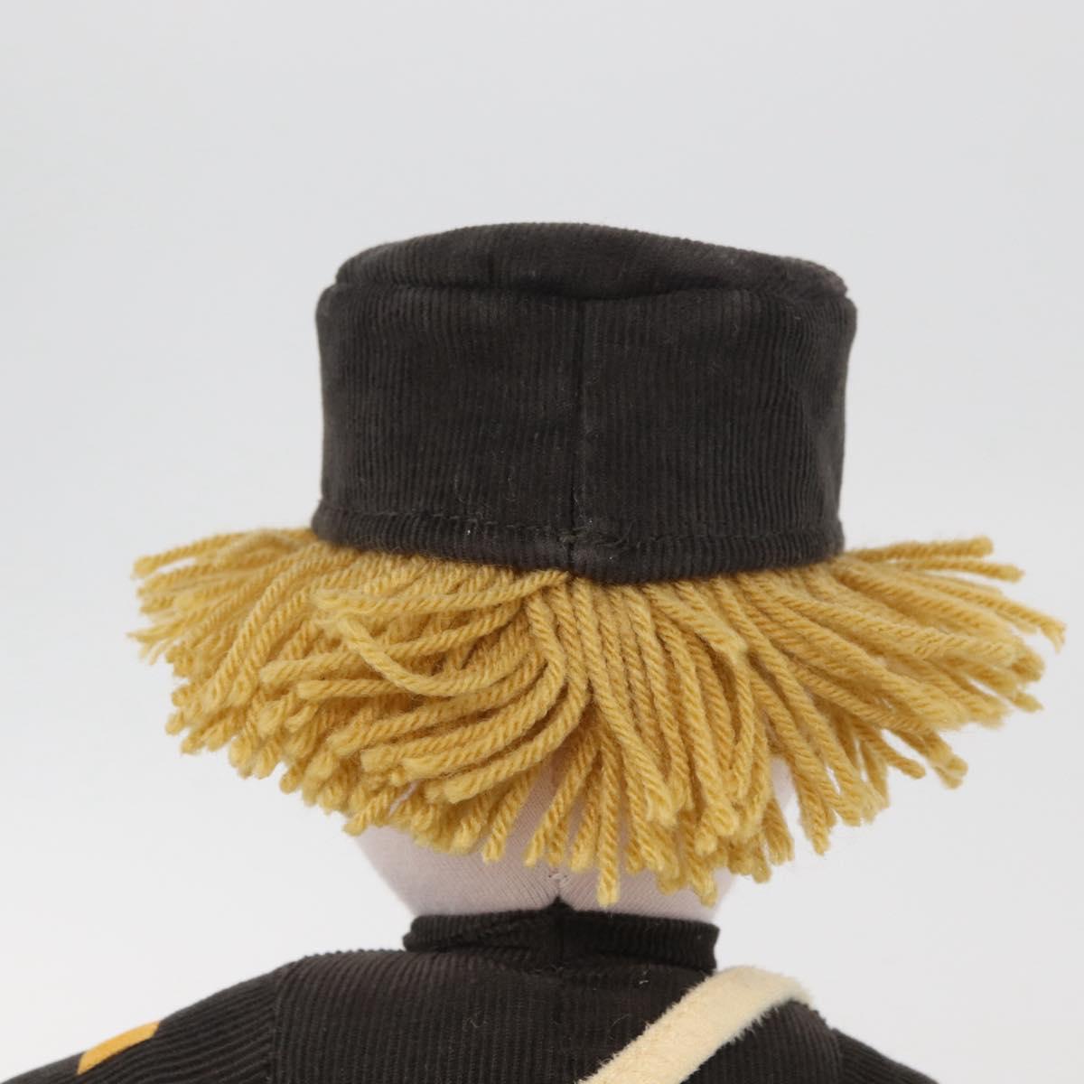 LOUIS VUITTON Groom Doll Stuffed Cotton Gray LV Auth 174344SM