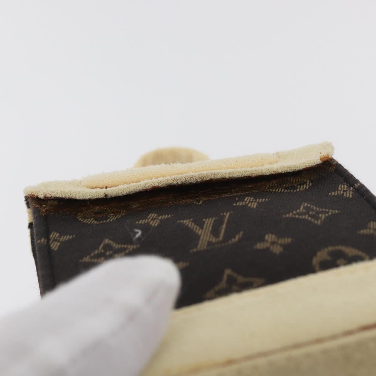 LOUIS VUITTON Groom Doll Stuffed Cotton Gray LV Auth 174344SM
