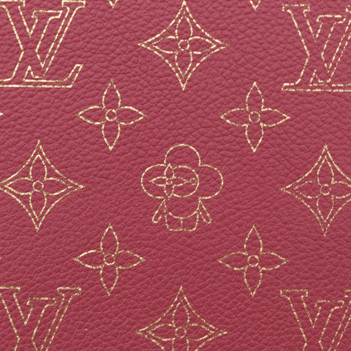 LOUIS VUITTON Monogram Vivienne Planner Pink LV Auth 174359M