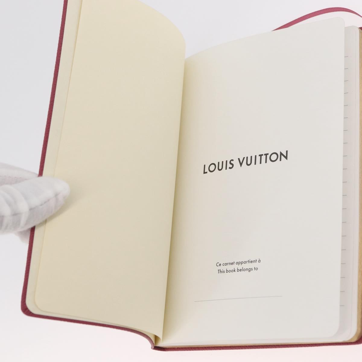 LOUIS VUITTON Monogram Vivienne Planner Pink LV Auth 174359M