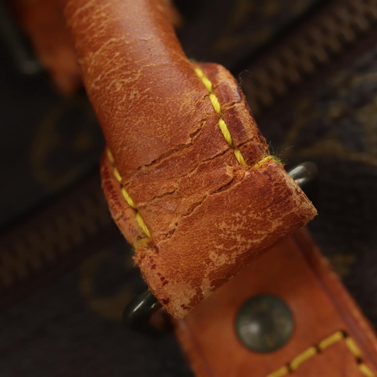 LOUIS VUITTON Monogram Keepall Bandouliere 50 Boston Bag M41416 LV Auth 174446