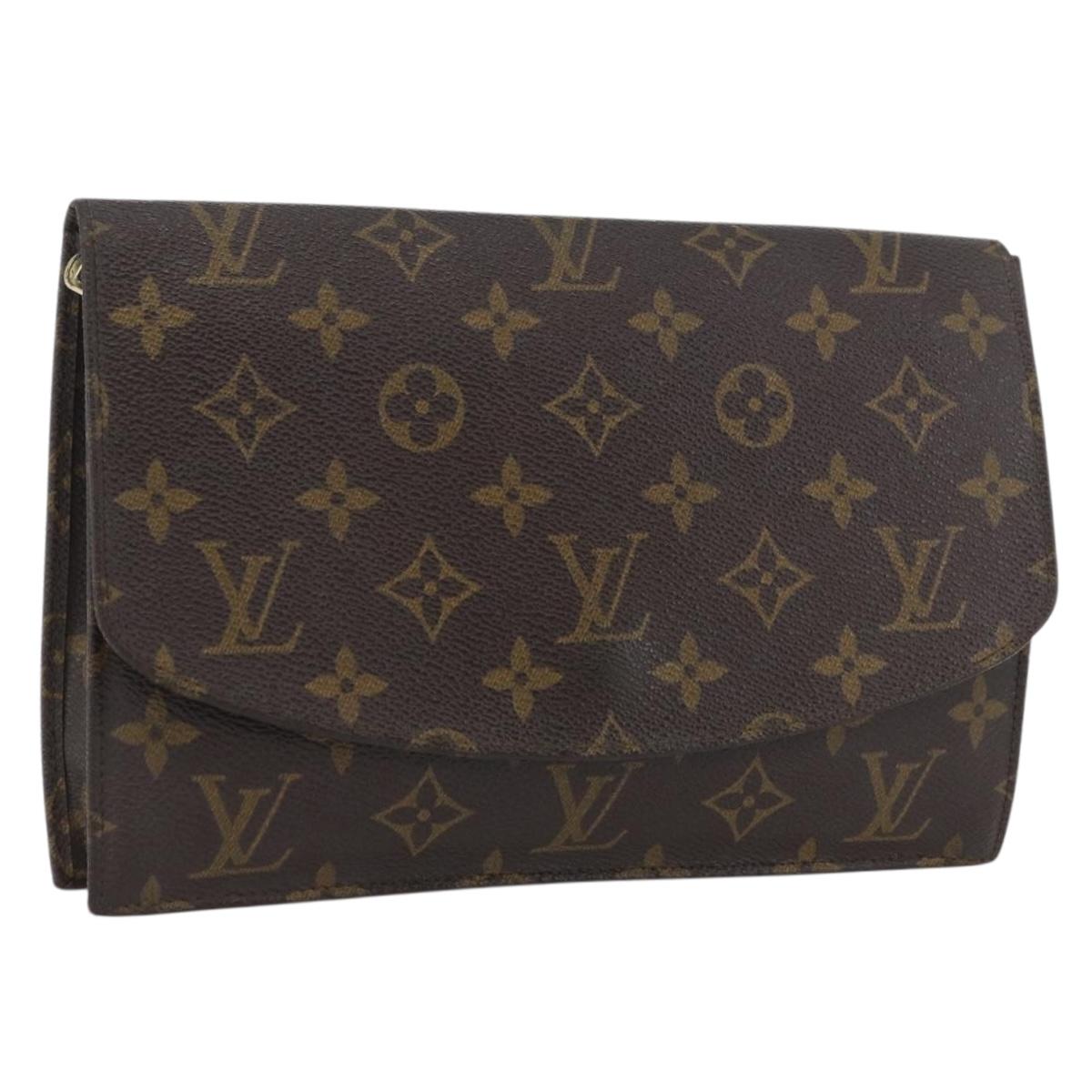 LOUIS VUITTON Monogram Pochette Rabat 23 Clutch Bag M51940 LV Auth 174451