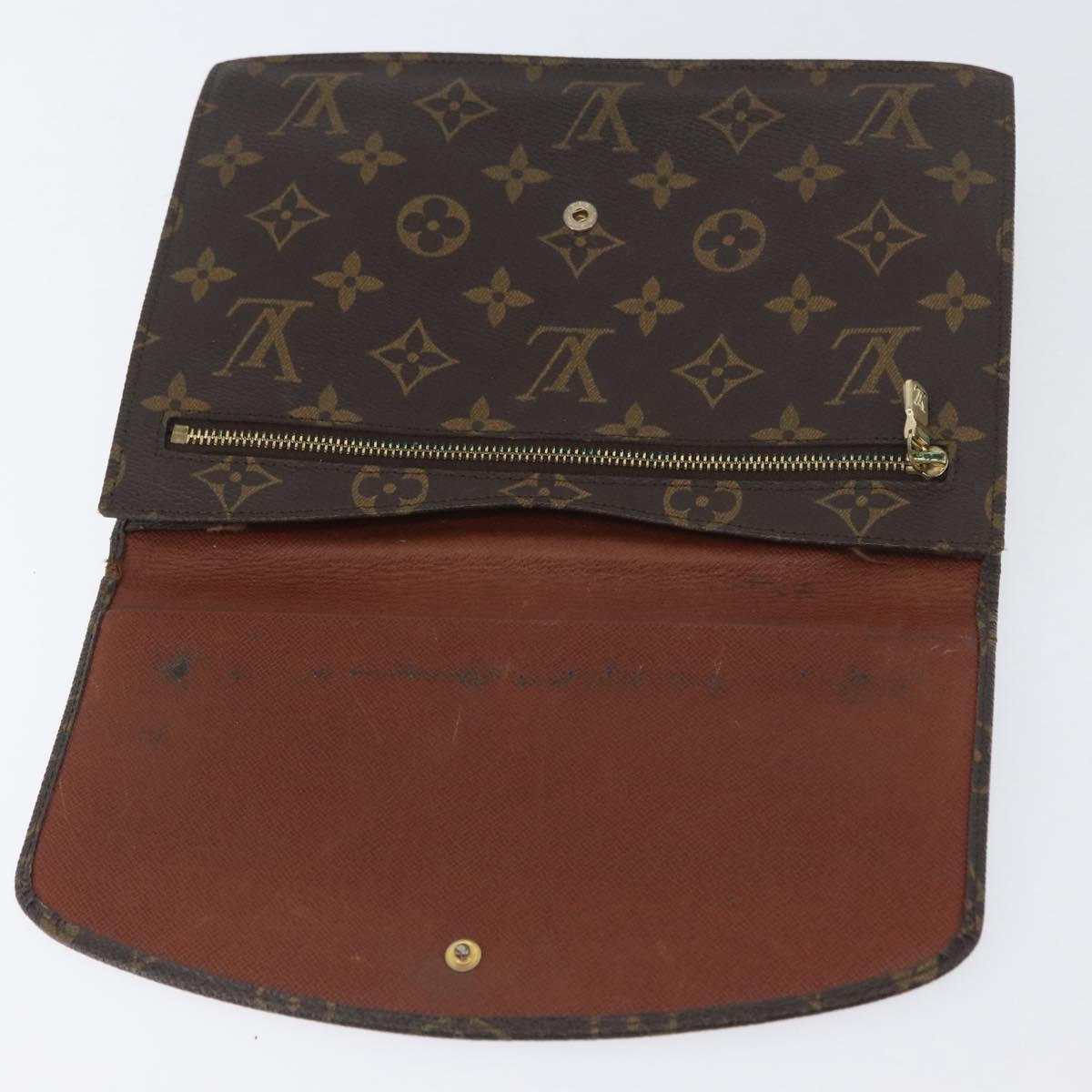 LOUIS VUITTON Monogram Pochette Rabat 23 Clutch Bag M51940 LV Auth 174451
