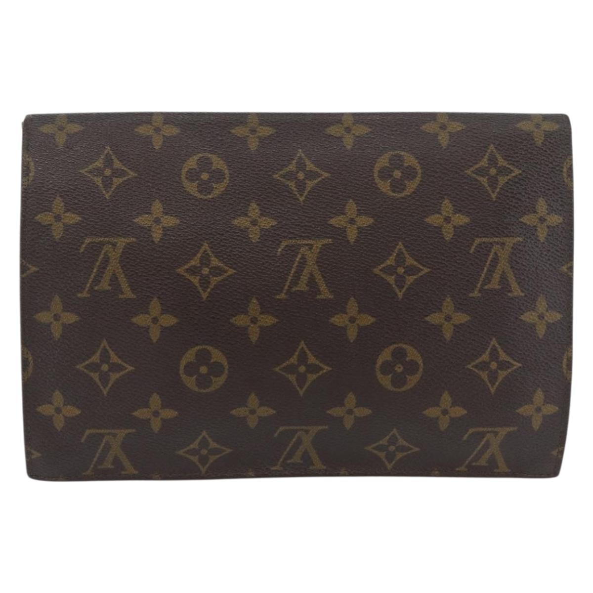 LOUIS VUITTON Monogram Pochette Rabat 23 Clutch Bag M51940 LV Auth 174451