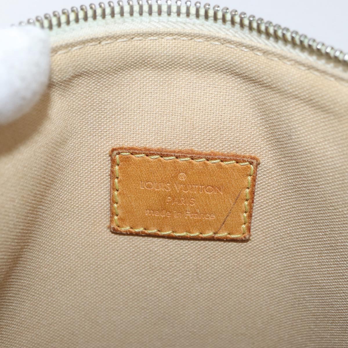 LOUIS VUITTON Damier Azur Pochette Bosphore Shoulder Bag N51112 LV Auth 174477