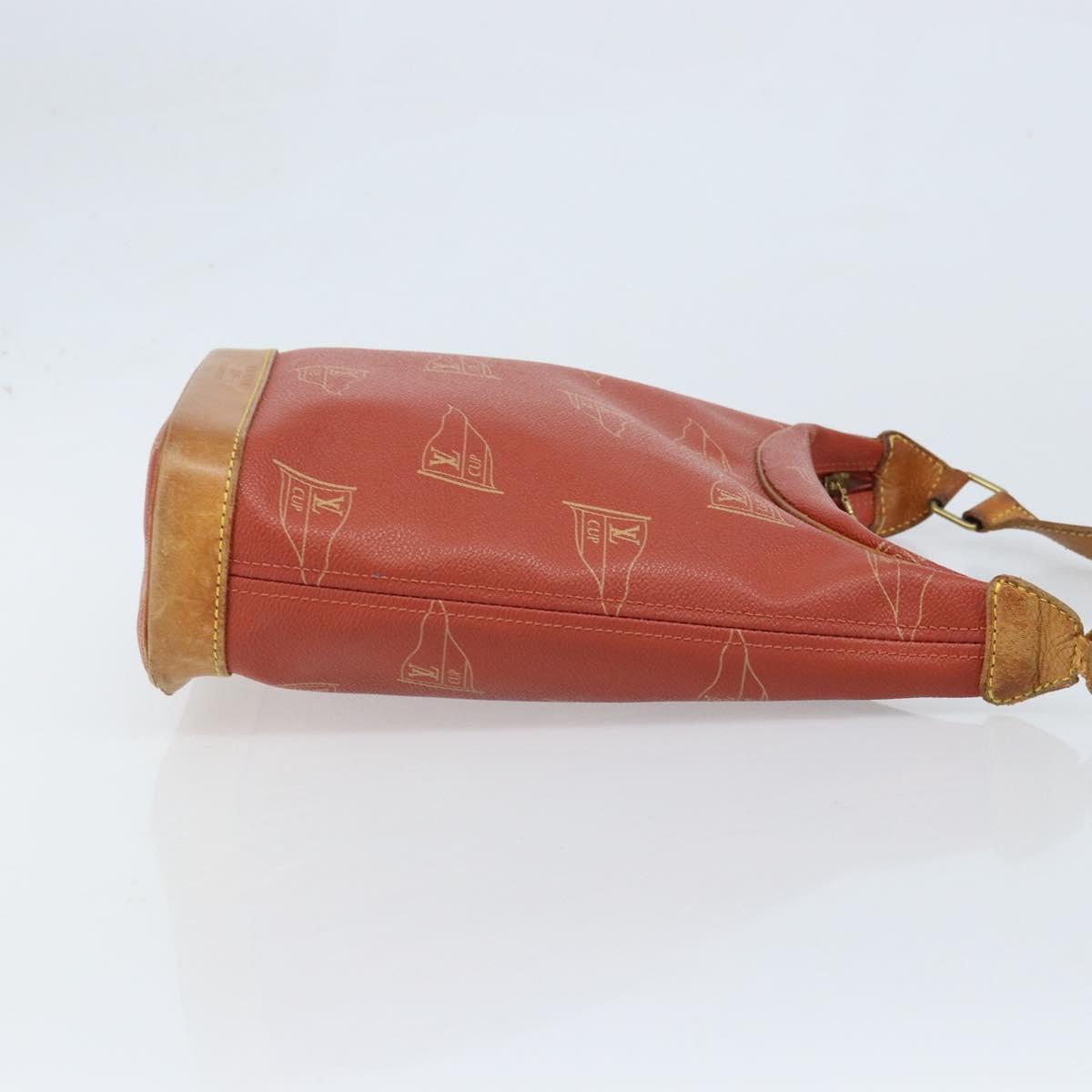 LOUIS VUITTON LV Cup Le Touke Shoulder Bag Red M80027 LV Auth 174480