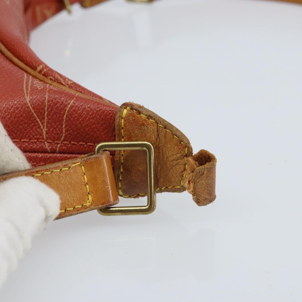 LOUIS VUITTON LV Cup Le Touke Shoulder Bag Red M80027 LV Auth 174480
