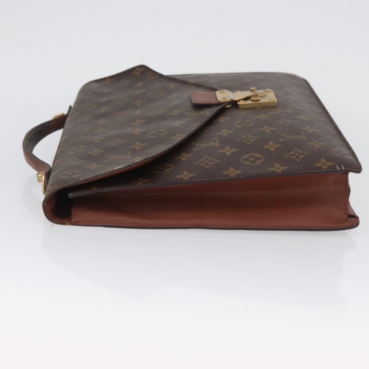 LOUIS VUITTON Monogram Porte Documents Bandouliere Bag M53338 LV Auth 174496
