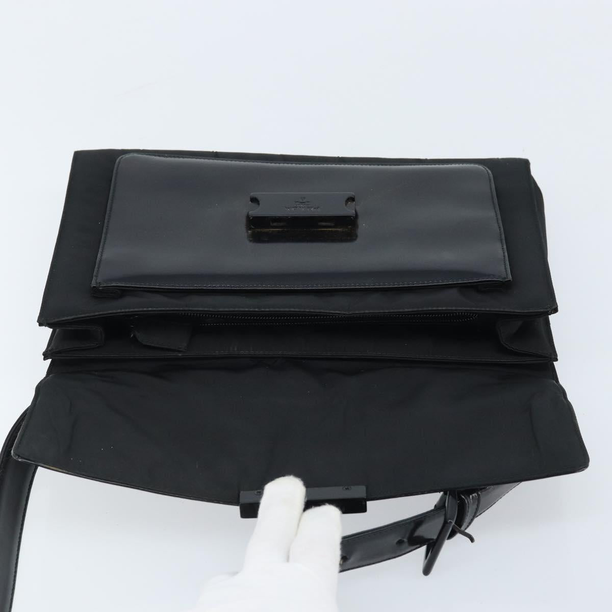 PRADA Shoulder Bag Nylon Black Auth 174527