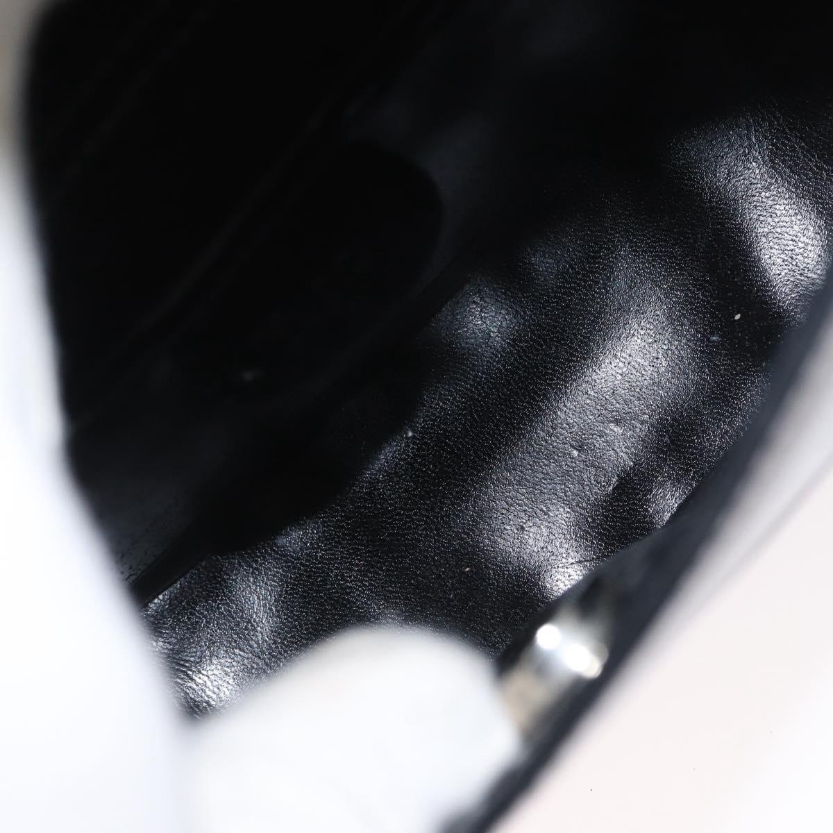 GUCCI Hand Bag Patent leather Black 007 0249 Auth 174533
